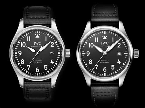 iwc mark series|iwc mark xviii vs xx.